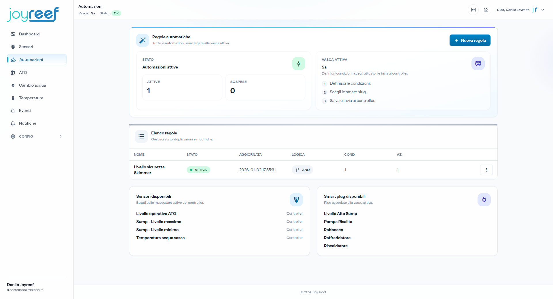 Automation editor